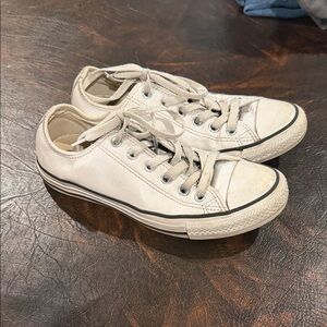 White Low-Top Sneakers converse